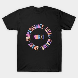 Nurse qualities - inspiring nurse quote T-Shirt